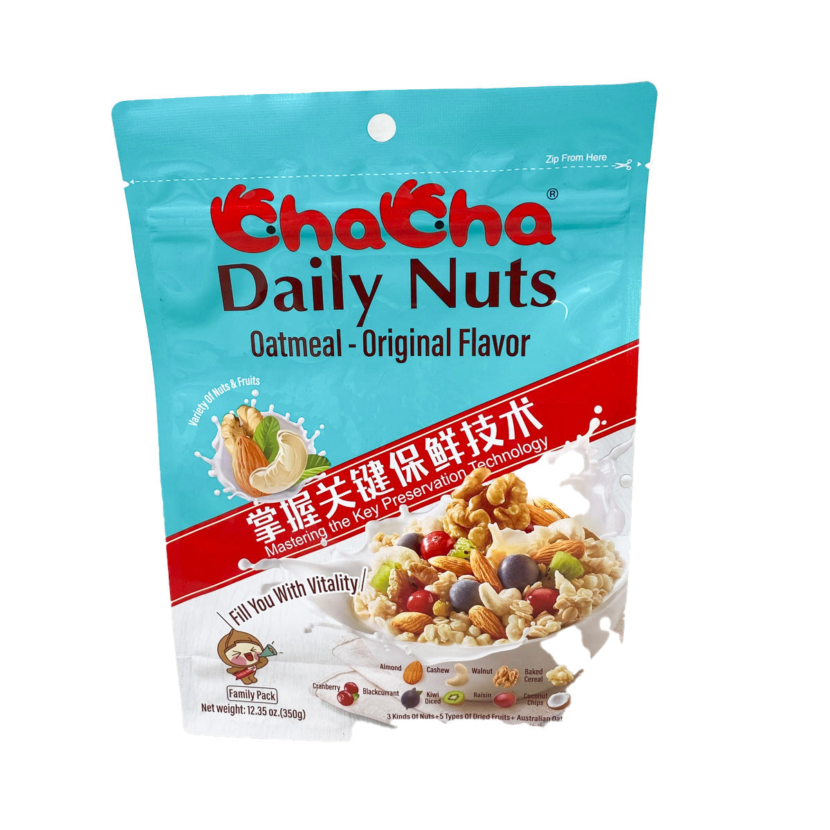 Chacha Daily Nuts oatmeal