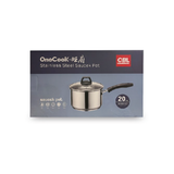 Onecook Stainless Steel Saucek Pot