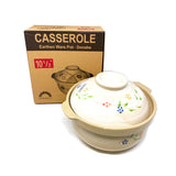10.5" Casserole Earthen Ware Pot