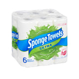 Sponge Towel(Ultra) 6Rolls
