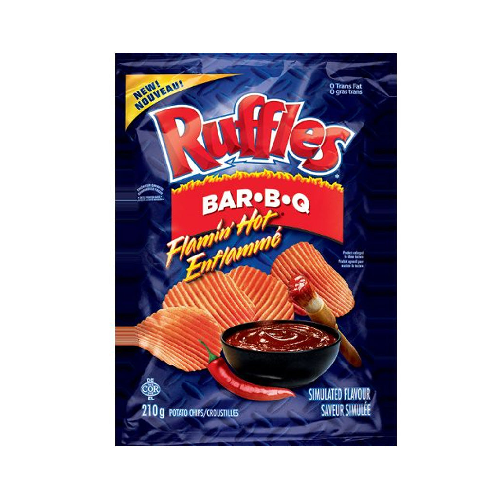 Ruffles Hot BBQ Potato Chips – Al Premium Food Mart - McCowan